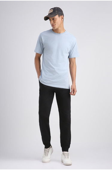 Drawstring Cuffed Sweat Jogger Pants