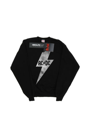 AC/DC Boys Lightning Bolt Sweatshirt - Black