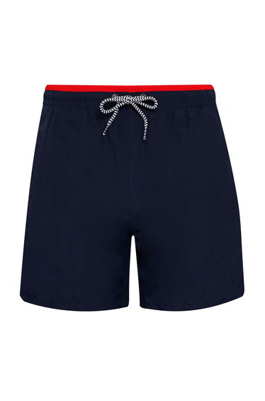 Asquith & Fox Mens Swim Shorts - Navy/Red