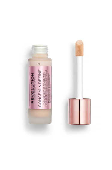 Revolution Conceal & Define Foundation F3