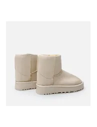 بوت بيج بطول الكاحل بفرو - 2