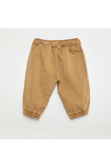 Relaxed Fit Trousers BEIGE