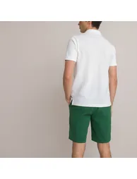 Cotton Polo Shirt with Short Sleeves - 3