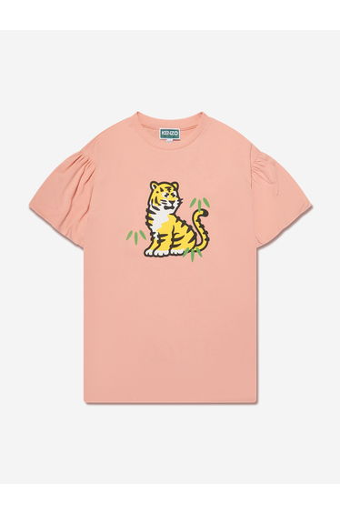Girls Kotora Print T-Shirt in Pink