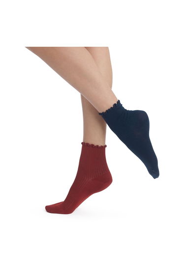 Pack of 2 Pairs of Modal Style Socks