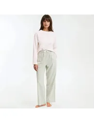 بنطلون بيجاما فانيلا - 1