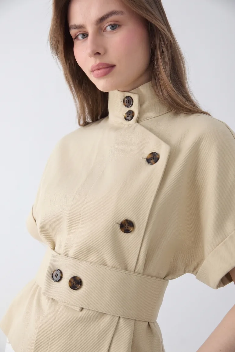 Beige Jacket - 2