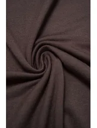 فستان بني ماكسي بقصة مستقيمة بأكمام طويلة - 4