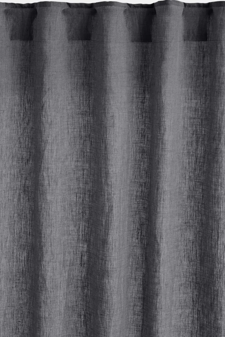 Onega Single Washed Linen Curtain with Concealed Tabs