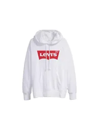 Women's Levis Graphic Standard Hoodie in White - 2