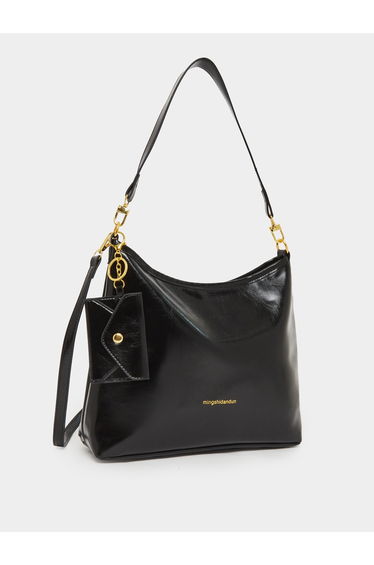 Black Hobo Shoulder Bag