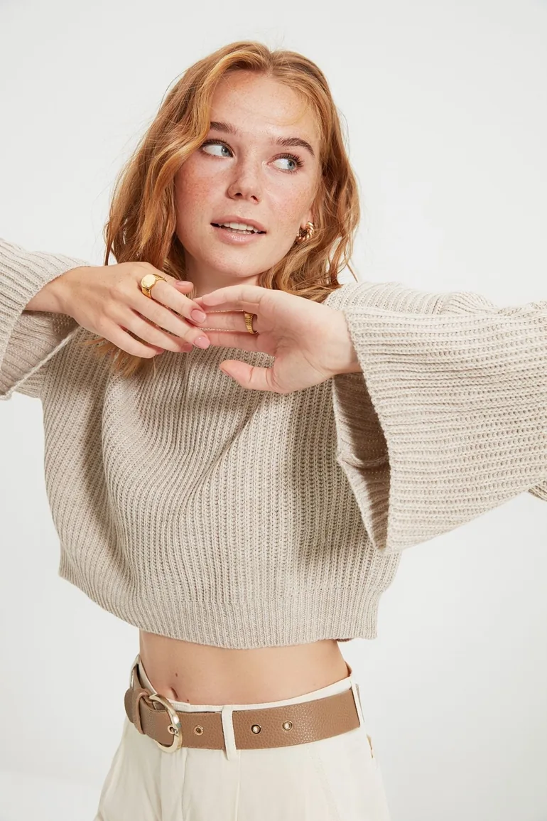 Sweater - Gray - Oversize