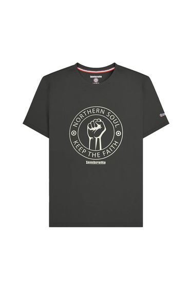 Lambretta Mens Northern Soul T-Shirt - Iron