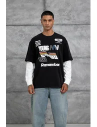 NOMARC Relaxed Crew Neck Sweatshirt - 1