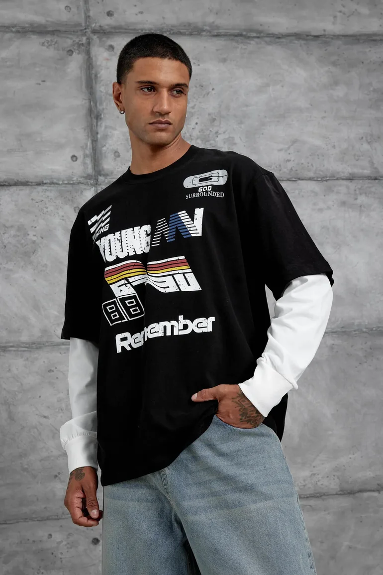 NOMARC Relaxed Crew Neck Sweatshirt - 3