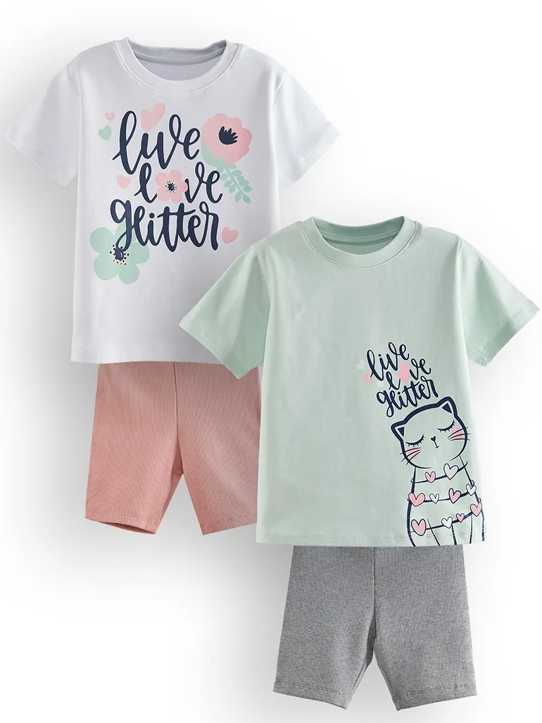 Girl's 2-Piece Pajama Set - 5