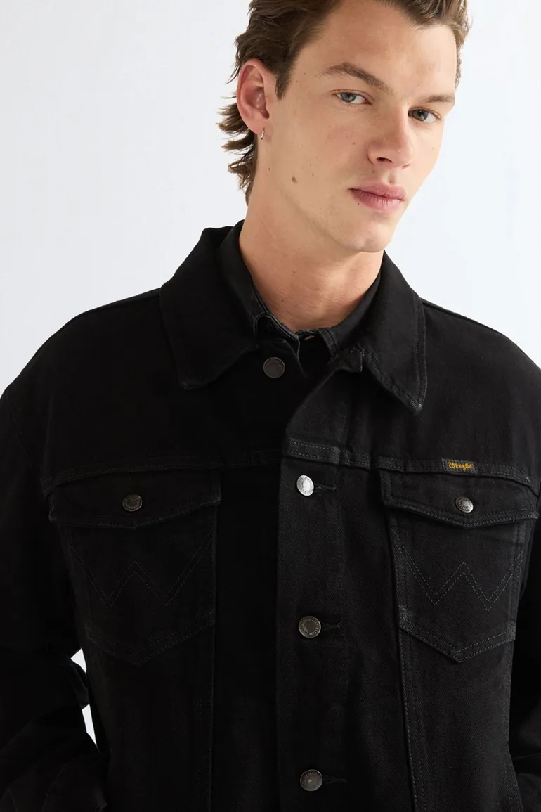 Cowboy Cut Jacket Shadow Black - 2