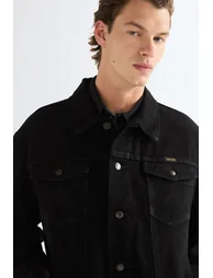 Cowboy Cut Jacket Shadow Black - 2
