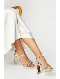 Taylor Diamante Platform Heeled Sandals