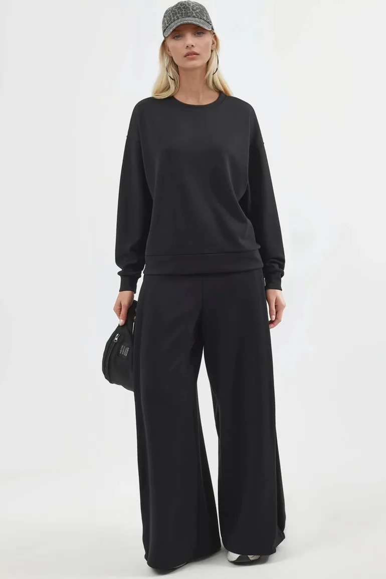 BUSEM Wide Leg Pleated Pants - 4