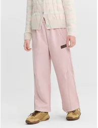 Girls' Sweatants with Small Patch Detail - 1