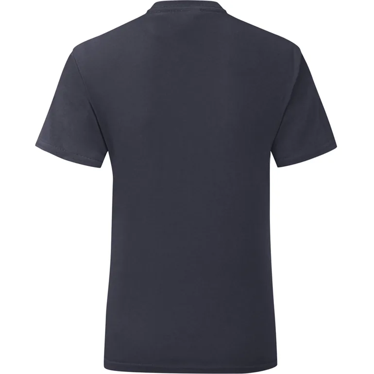 Fruit Of The Loom Mens Iconic T-Shirt - Deep Navy - 1