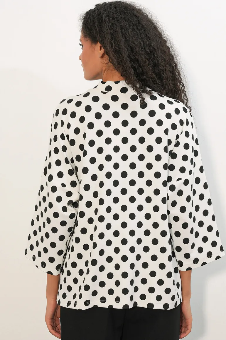 BDART Women's Polyester-Elastane Kimono - 5