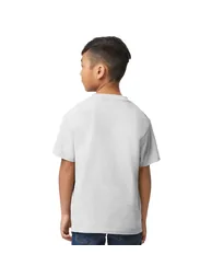 Gildan Childrens/Kids Midweight Soft Touch T-Shirt - Sports Grey - 1