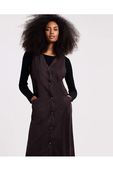 Simply Be Suedette Midi Dress product thumbnail 4