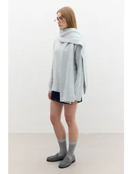 OVERSIZE SOFT SWEATER - 7