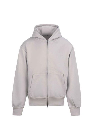 Awdis Unisex Adult Signature Heavyweight Full Zip Hoodie - Natural Stone