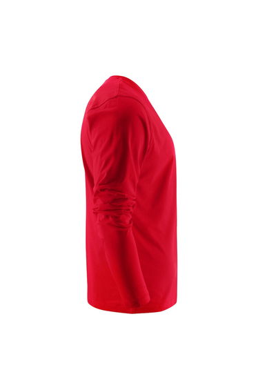 Printer Unisex Adult Heavier Pro Long-Sleeved T-Shirt - Red product thumbnail 2