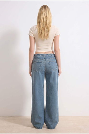 Blue High Waist Jeans product thumbnail 4