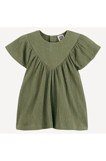 Butterfly Blouse with Short Sleeves