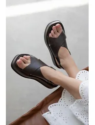 Mateo Women's Casual Leather Sandals - 1