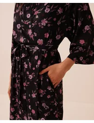 Floral Print Kimono - 2