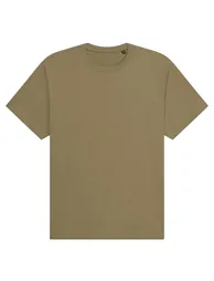 UCC Label Free Collection Unisex Adult Organic Heavy T-Shirt - Army