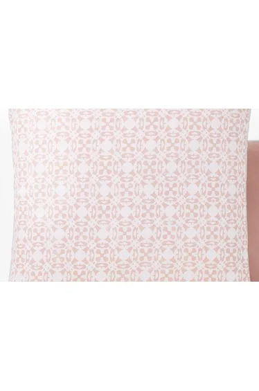 YUCATAN Peach Gypsy Print Cotton Pillowcase