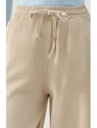PALAZZO PANTS WITH AN ELASTIC WAISTBAND - 1