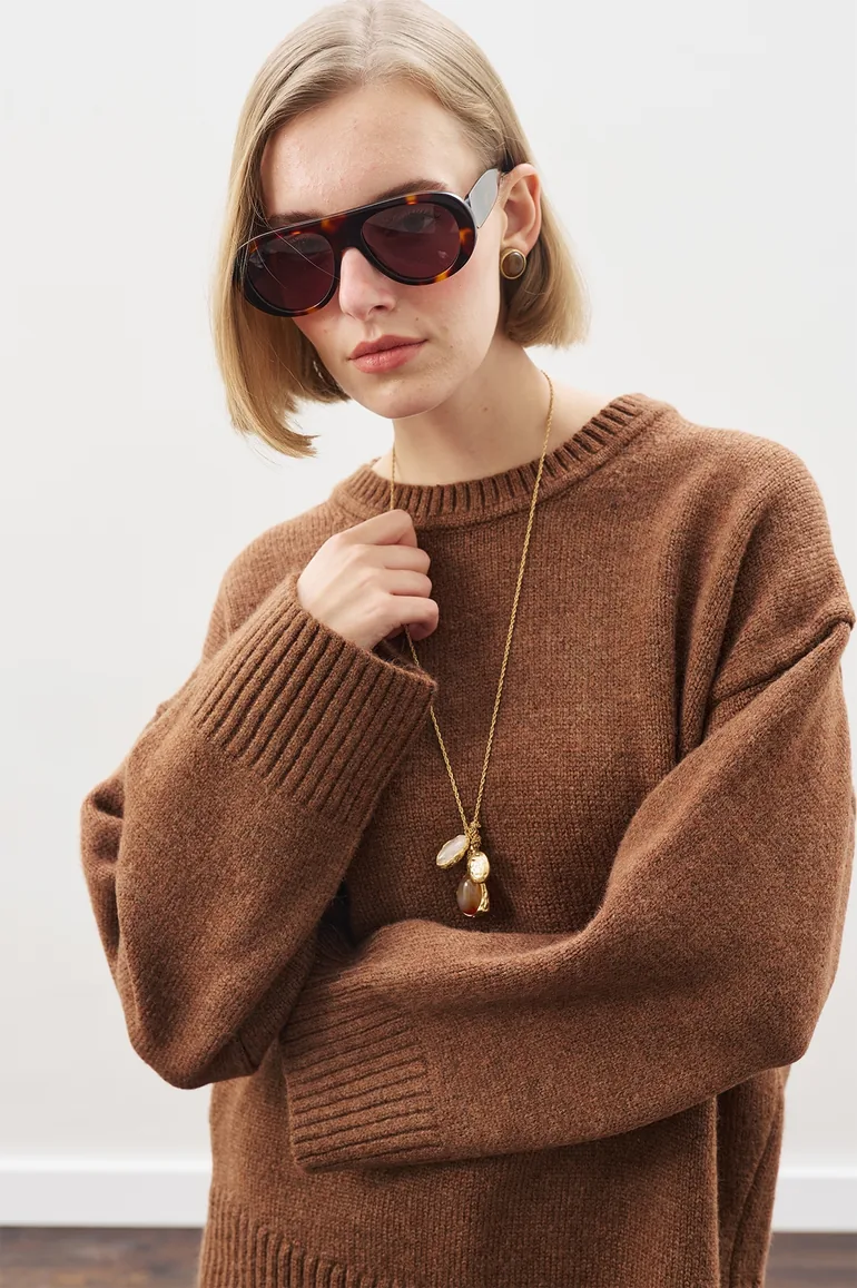 CHUNKY OVERSIZE SWEATER - 2