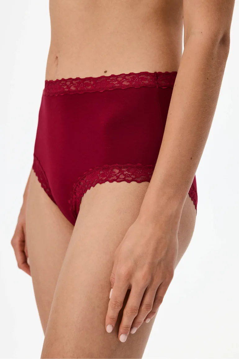 PENTI Comfortable Cotton High-Waist Briefs - 1