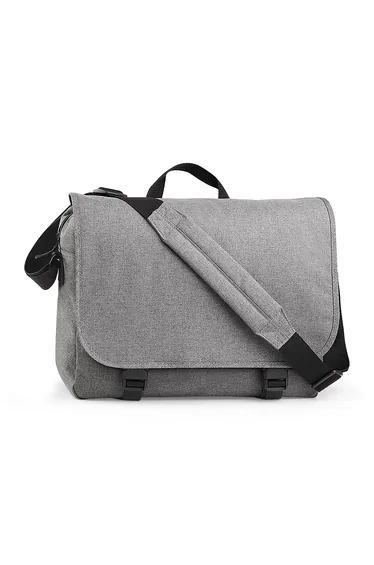 BagBase Two-tone Digital Messenger Bag (Up To 15.6inch Laptop Compartment) - Grey Marl