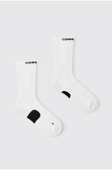 Common Pace Running Technical Socks - white