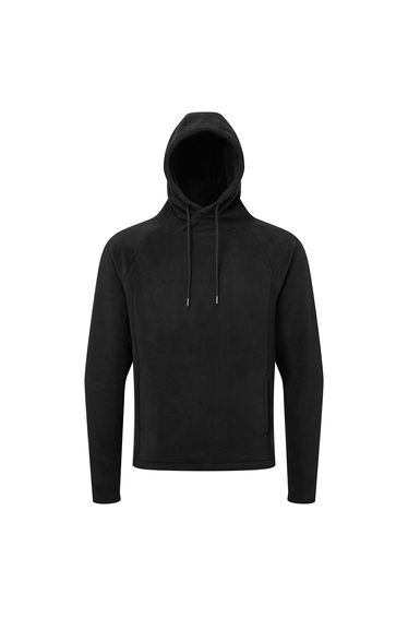 TriDri Mens Microfleece Hoodie - Black