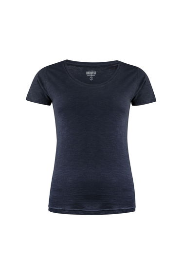 James Harvest Womens/Ladies Twoville T-Shirt - Navy