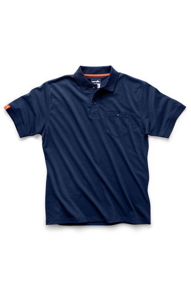Scruffs Mens Polo Shirt - Navy