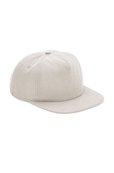 Beechfield 5 Panel Organic Cotton Cap - Sand