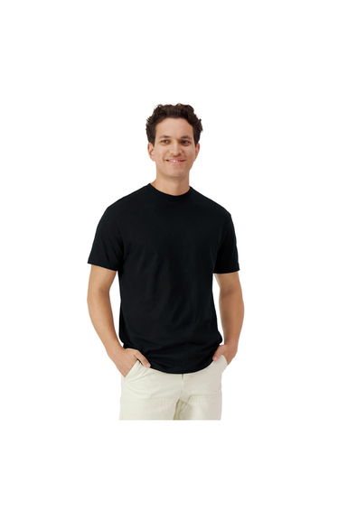 Gildan Unisex Adult Cotton Lightweight T-Shirt - Black