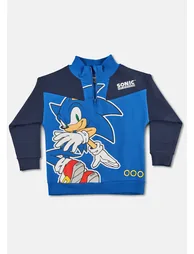 Sonic Graphic Quarter Zip - 3