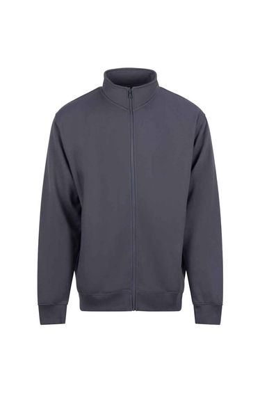 PRO RTX Mens Full Zip Sweatshirt - Solid Grey
